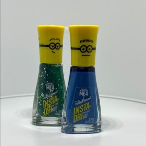 Sally Hansen Insta-Dri Minions Nail Polish Set - Blue and Green